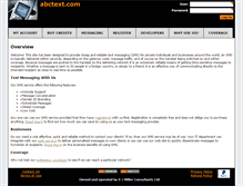 Tablet Screenshot of abctext.com
